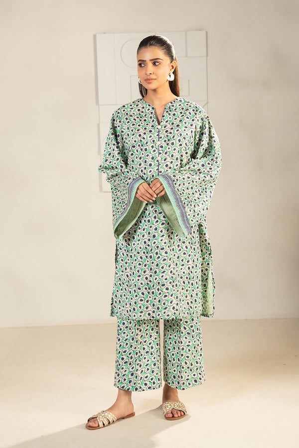 2 Piece - Printed Lawn Suit - PC - 18