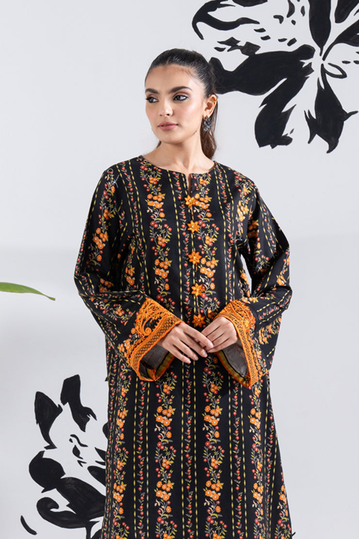 2 Piece - Printed Lawn Suit - GLV1-01